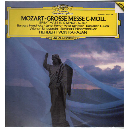 Mozart B Hendricks J Perry  Lp Grosse Messe C-moll Great Mass In C Minor K. 427