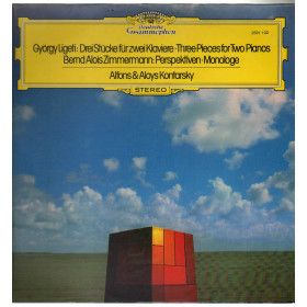 Ligeti Zimmermann Lp Drei Stucke Fur Zwei Klaviere Perspektiven Monologe Nuovo Ligeti Zimmermann Lp Drei Stucke Fur Zwei Klaviere Perspektiven Monologe Nuovo
