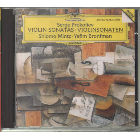Serge Prokofiev Shlomo Mintz Yefim Bronfman CD Violin Sonatas • Violinsonaten ‎
