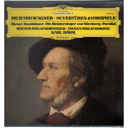 Richard Wagner Lp Ouvertüren & Vorspiele / Deutsche Grammophon  2531 214 Nuovo