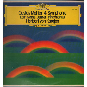 Gustav Mahler E Mathis Berliner Philharmoniker H von Karajan Lp 4. Symphonie Gustav Mahler E Mathis Berliner Philharmoniker H von Karajan Lp 4. Symphonie