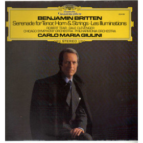 Britten Tear Chicago Symphony Lp Serenade For Tenor Horn & Strings  Les Britten Tear Chicago Symphony Lp Serenade For Tenor Horn & Strings  Les