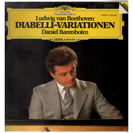 L van Beethoven / D Barenboim ‎Lp Diabelli-Variationen Deutsche Grammophon Nuovo