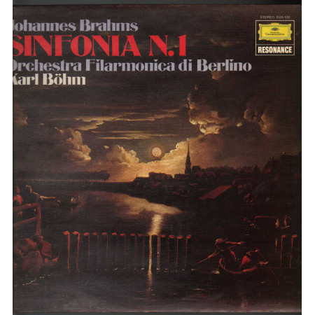 Johannes Brahms / Berliner Philharmoniker / Karl Bohm ‎Lp Symphonie Nr. 1 Nuovo