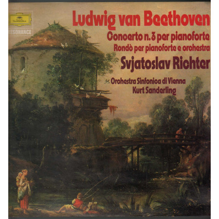 Beethoven Richter Sanderling ‎Lp Klavierkonzert Rondo Fur Klavier Und Orchester