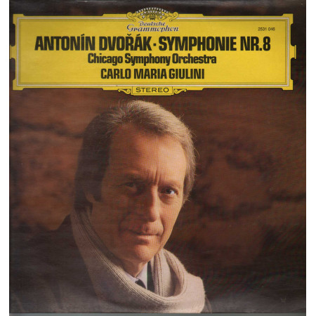 Dvorak Chicago Symphony Orchestra Carlo Maria Giulini ‎Lp Symphonie Nr. 8 Nuovo