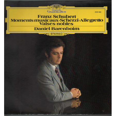 F Schubert / D Barenboim ‎Lp Moments Musicaux · Scherzi · Allegretto ‎Nuovo