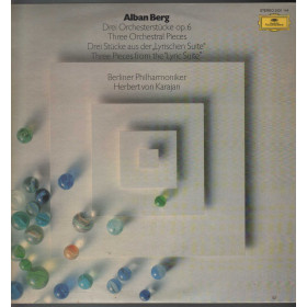 Berg Berliner Philharmoniker Von Karajan Lp Drei Orchesterstücke Deutsche Nuovo Berg Berliner Philharmoniker Von Karajan Lp Drei Orchesterstücke Deutsche Nuovo
