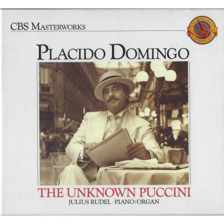 Placido Domingo, Giacomo Puccini CD The Unknown Puccini / CBS Masterworks Digital – MK 44981 Sigillato