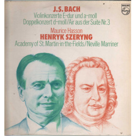 Bach Lp Violin Concertos In E Major And In A Minor, Double Concerto In D Minor Bach Lp Violin Concertos In E Major And In A Minor, Double Concerto In D Minor