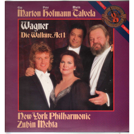 Richard Wagner / New York Philharmonic / Zubin Mehta ‎Lp Die Walkure Act 1