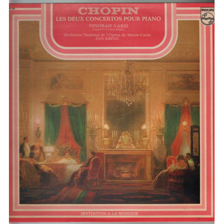 Chopin D Varsi De L'Opéra De Monte-Carlo Krenz Lp Les Deux Concertos Pour Piano