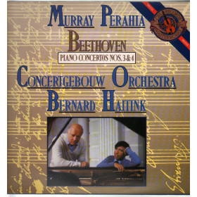 Beethoven, Murray Perahia Lp Vinile Piano Concertos Nos 3 & 4 Nuovo CBS IM 39814 Beethoven, Murray Perahia Lp Vinile Piano Concertos Nos 3 & 4 Nuovo CBS IM 39814