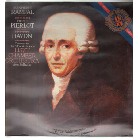 J Haydn JP Rampal P Pierlot ‎Lp Concertos For Flute / Oboe & Orchestra Sigillato
