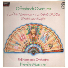 Philharmonia Orchestra Neville Marriner Lp Offenbach Ouvertures / Philips Nuovo Philharmonia Orchestra Neville Marriner Lp Offenbach Ouvertures / Philips Nuovo