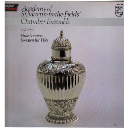 Academy Of St. Martin-in-the-Fields Chamber Ensemble / Handel Lp Flute Sonatas