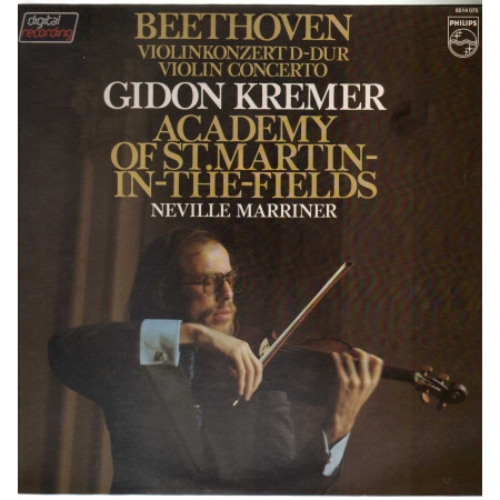 Beethoven Kremer Academy Of St.Martin-In-The-Fields Marriner Lp Violin Concerto