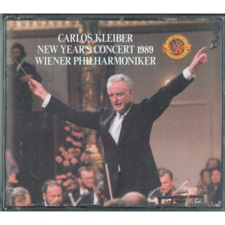Wiener Philharmoniker, Carlos Kleiber 2 CD New Year’s Concert 1989 / Sigillato