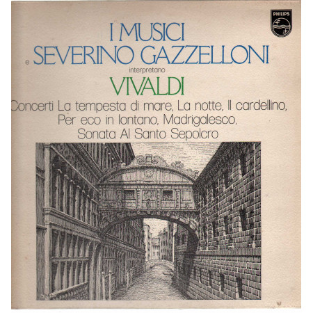 Musici Gazzelloni Vivaldi Lp I Musici E Severino Gazzelloni Interpretano Vivaldi