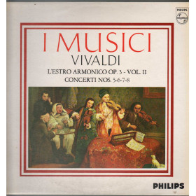 Vivaldi / I Musici Lp L'Estro Armonico, Op. 3 - Vol. II: Concerti Nos. 5-6-7-8 Vivaldi / I Musici Lp L'Estro Armonico, Op. 3 - Vol. II: Concerti Nos. 5-6-7-8
