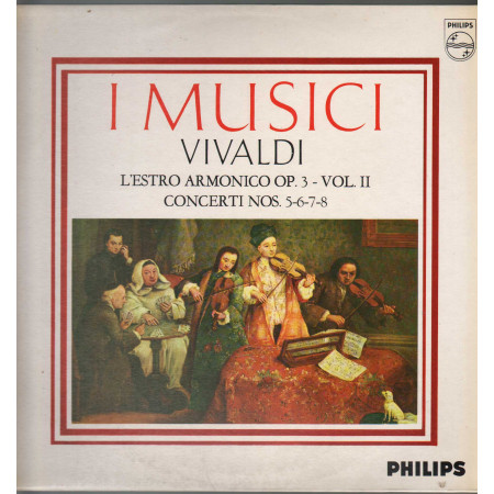 Vivaldi / I Musici ‎Lp L'Estro Armonico, Op. 3 - Vol. II: Concerti Nos. 5-6-7-8