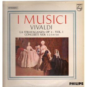 Vivaldi / I Musici Lp  La Stravaganza Op. 4 Vol. I – Concerti Nos. 1-2-3-4-5-6 Vivaldi / I Musici Lp  La Stravaganza Op. 4 Vol. I – Concerti Nos. 1-2-3-4-5-6