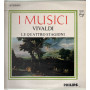 Vivaldi / I Musici / Felix Ayo ‎Lp  Le Quattro Stagioni Philips 835 030 AY Nuovo