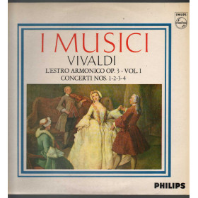 Vivaldi I Musici Lp L'Estro Armonico Op.3 Vol.1 - Concerti Nos 1-2-3-4 Philips Vivaldi I Musici Lp L'Estro Armonico Op.3 Vol.1 - Concerti Nos 1-2-3-4 Philips