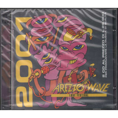 Artisti Vari DOPPIO CD Arezzo wave 2001 Nuovo Sigillato RARO Fuori Catalogo