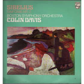Sibelius Boston Symphony Orchestra Colin Davis Lp Vinile Sinfonie Nr 2  Philips Sibelius Boston Symphony Orchestra Colin Davis Lp Vinile Sinfonie Nr 2  Philips