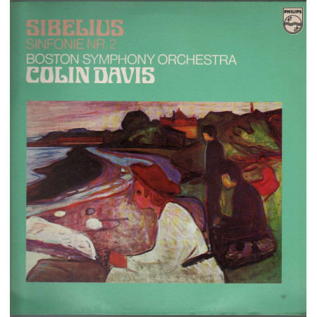 Sibelius Boston Symphony Orchestra Colin Davis ‎Lp Vinile Sinfonie Nr 2  Philips