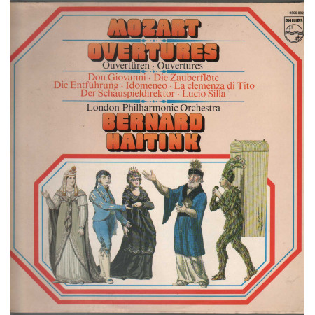 Mozart The London Philharmonic Orchestra Bernard Haitink Lp Ouvertures Philips