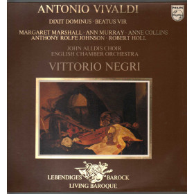 Vivaldi Marshall Murray English Chamber Negri Lp Dixit Dominus • Beatus Vir Vivaldi Marshall Murray English Chamber Negri Lp Dixit Dominus • Beatus Vir
