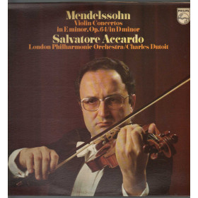 Mendelssohn Accardo London Philharmonic Lp Violinkonzerte E-moll Op. 64 / D-moll Mendelssohn Accardo London Philharmonic Lp Violinkonzerte E-moll Op. 64 / D-moll