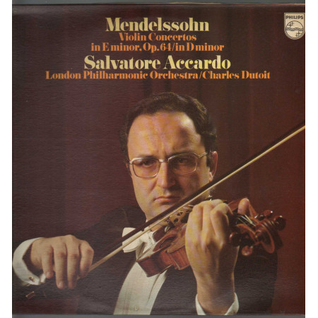 Mendelssohn Accardo London Philharmonic Lp Violinkonzerte E-moll Op. 64 / D-moll