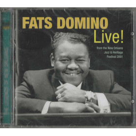 Fats Domino CD The Legends Of New Orleans, Fats Domino Live! / Shout! Factory – 5112532 Sigillato Fats Domino CD The Legends Of New Orleans, Fats Domino Live! / Shout! Factory – 5112532 Sigillato
