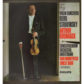 Grumiaux / Berg / Stravinsky Lp Violin Concertos / Philips 802 785 LY Nuovo Grumiaux / Berg / Stravinsky Lp Violin Concertos / Philips 802 785 LY Nuovo