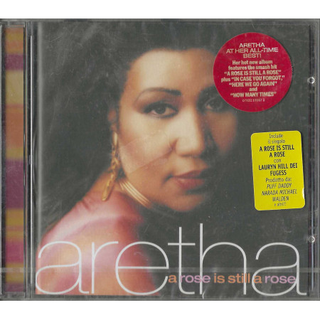 Aretha Franklin CD A Rose Is Still A Rose / Arista – 07822189872 Sigillato