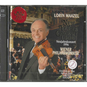 Lorin Maazel, Wiener Philharmoniker CD New Year's Concert 1996 / RCA Victor Red Seal – 09026684212 Sigillato Lorin Maazel, Wiener Philharmoniker CD New Year's Concert 1996 / RCA Victor Red Seal – 09026684212 Sigillato