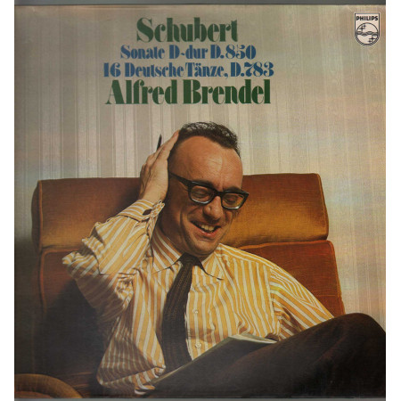 Schubert Alfred Brendel ‎Lp Sonata In D Op.53 D.850 16 German Dances Op.33 D.783