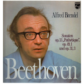 Beethoven / Alfred Brendel Lp Sonatas Op.13, Op. 49 No. 1, Op. 31 No. 3 Philips Beethoven / Alfred Brendel Lp Sonatas Op.13, Op. 49 No. 1, Op. 31 No. 3 Philips