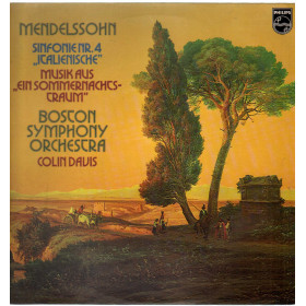 Mendelssohn Davis Lp Sinfonie Nr. 4 Italienische Musik Aus Ein Sommernachts-traum Mendelssohn Davis Lp Sinfonie Nr. 4 Italienische Musik Aus Ein Sommernachts-traum