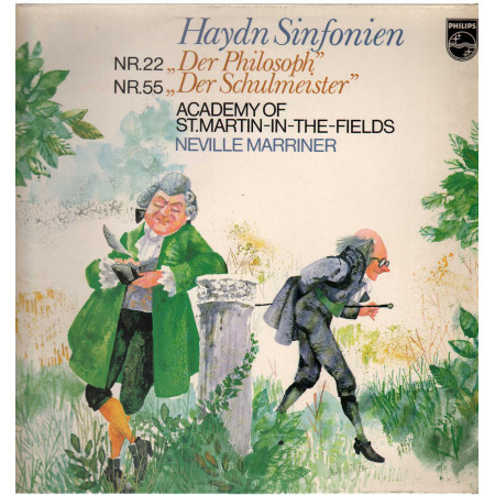 Haydn St. Martin-in-the-Fields Marriner ‎Lp Sinfonien Nr. 22 Der Philosoph Nr.55