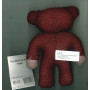 Teddy Mr Bean Ufficiale Numerato Autografato Giocattolo Peluche 1996 / Nuova 17cm