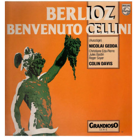 Berlioz N Gedda C Eda-Pierre J Bastin R Soyer Davis Lp Benvenuto Cellini Auszuge Berlioz N Gedda C Eda-Pierre J Bastin R Soyer Davis Lp Benvenuto Cellini Auszuge