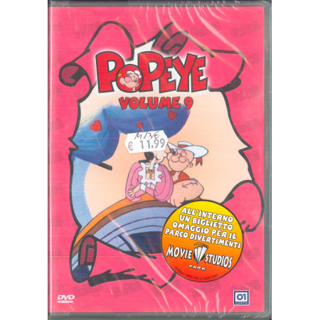 Popeye Volume 9 DVD  Sigillato  / 01 Distribution 8032807004334