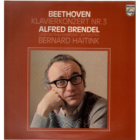 Beethoven A Brendel London Philharmonic Bernard Haitink ‎Lp Klavierkonzert Nr. 3