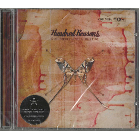 Hundred Reasons CD Shatterproof Is Not A Challenge / Columbia – 5136932 Sigillato
