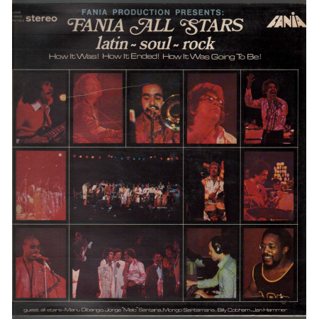 Fania All Stars Lp Latin Soul Rock / Fania SLP 00470 - Rifi ‎RDZ-ST 14264 Nuovo