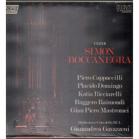 Verdi Domingo Ricciarelli Raimondi Gavazzeni Cappuccilli Lp Simon Boccanegra RCA Verdi Domingo Ricciarelli Raimondi Gavazzeni Cappuccilli Lp Simon Boccanegra RCA